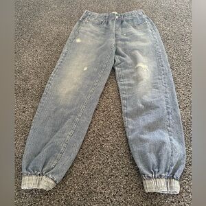 Womens rag & bone sweat jeans size small